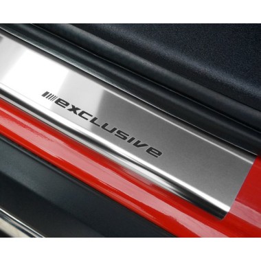 Накладки на пороги (8 шт/комп) Volkswagen Golf 7 (2012-) бренд –  главное фото